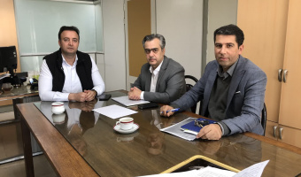 جلسه با مشاور عمرانی وزارت عتف پیرامون تأمین زمین مسکن کارکنان دانشگاه