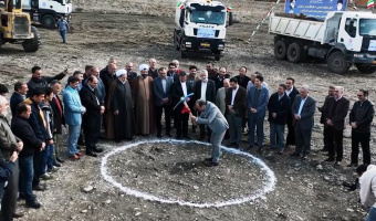 کلنگ پروژه تأمین مسکن کارکنان به زمین خورد.